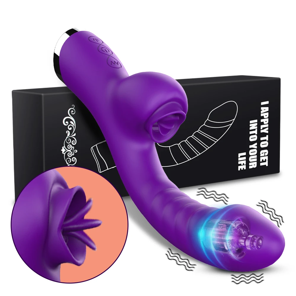 Vibrador 2 em 1 para Mulheres: Máquina de Estimulação do Clitóris e Ponto  G. – Feito para Mulheres